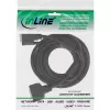 Cabo DVI-D InLine 24+1 M/F, Dual Link, 2 núcleos de ferrite, 3 m
