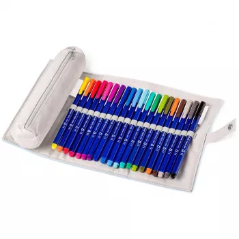 Caneta de feltro Staedtler triplus color 323 — ponta de feltro sortida, 20 cores, 1 unid.