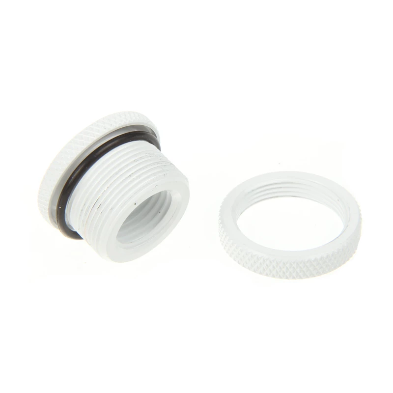 Acessório de arrefecimento BitsPower BP-DWWP-C04 — latão, superfície branca para refrigeração líquida de PC
