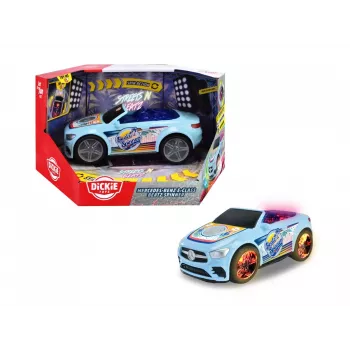 Carro Dickie Toys Mercedes-Benz E-Class Beat Spinner azul 3 pilhas AA