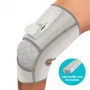 Joelheira ajustável HoMedics SR-CMK10H — termoterapia para dores no joelho, ajuste regulável