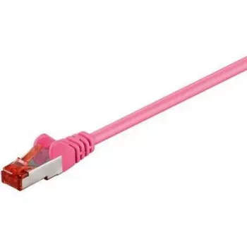 Cabo de rede Microconnect SSTP601PI rosa 1 m Cat6 S/FTP (S-STP)
