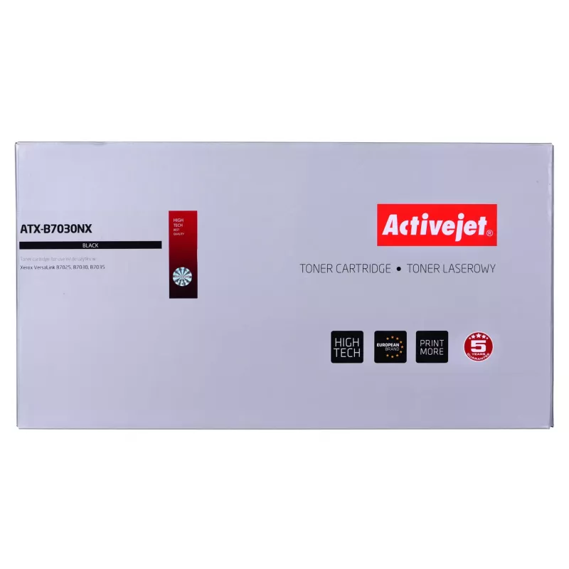 Toner Activejet ATX-B7030NX (substituto do Xerox 106R03396; Supreme; 30000 páginas; preto)