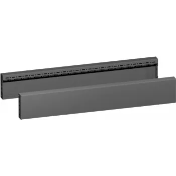 Painel de revestimento Rittal VX 8660.034 preto aço 800 mm profundidade 100 mm altura