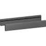 Painel de revestimento Rittal VX 8660.034 preto aço 800 mm profundidade 100 mm altura