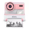 Xblitz FLASH PINK Câmara instantânea com impressora térmica para crianças