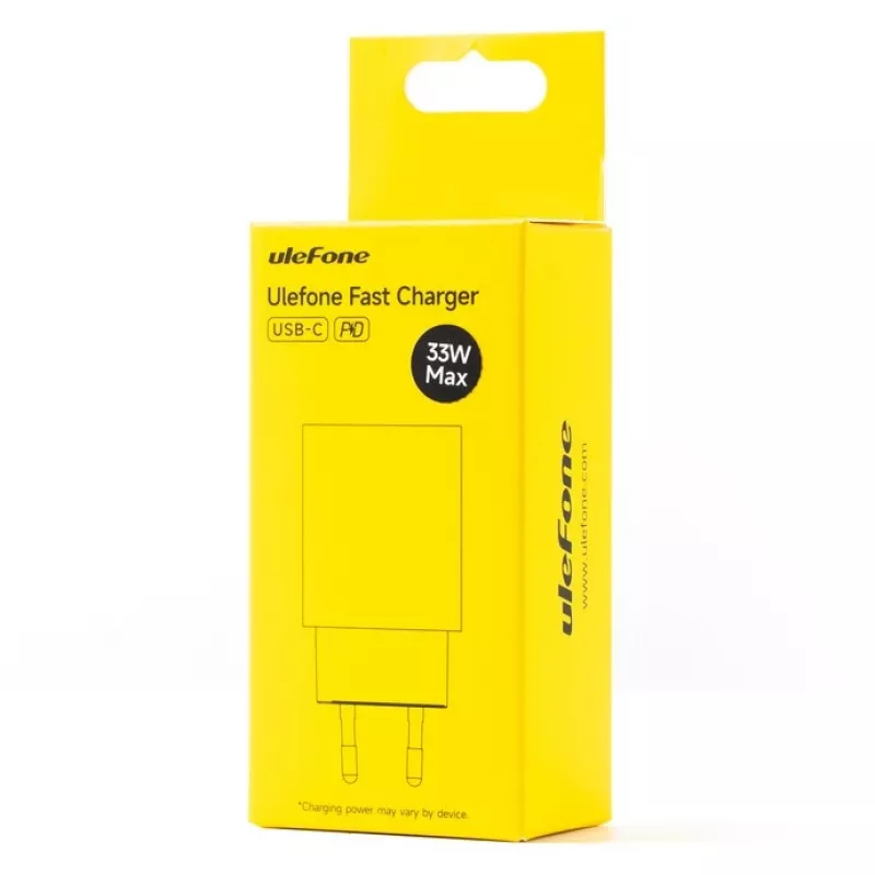 Carregador UleFone 33W – fonte de alimentação USB UleFone 33W
