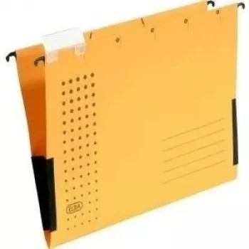 Pasta suspensa ELBA chamois chic ULTIMATE abertura lateral pack de 5 pastas