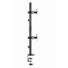 Suporte de monitor Gembird MA-D2-02, braço de monitor de secretária, capacidade máxima 9 kg