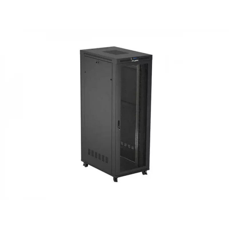 Armário rack LANBERG FF01-8247-23BL 47U armário autónomo, 2343×800×1200 mm, IP20, 165 kg, carga 1200 kg