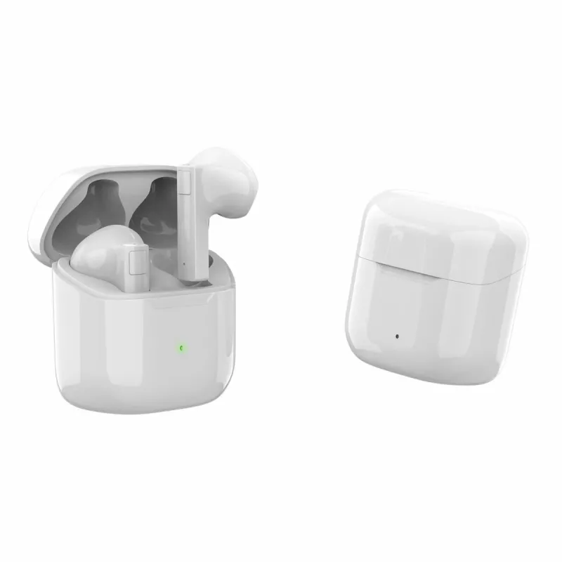 Auscultadores Bluetooth TWS 4smarts SkyBuds 2 ENC branco - auscultadores - 20 KHz