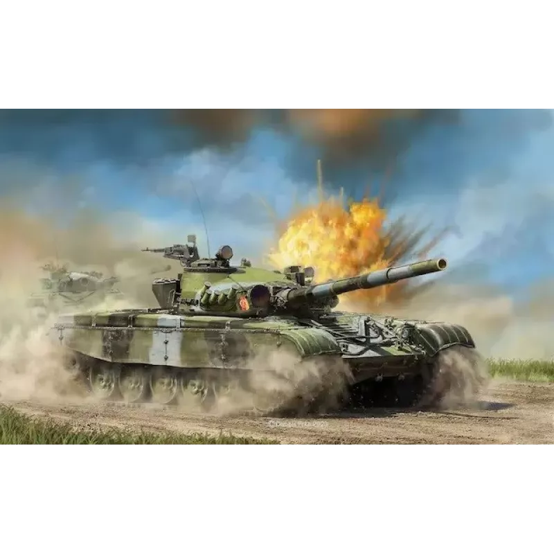 Modelo em plástico T-72 M1 1/72
