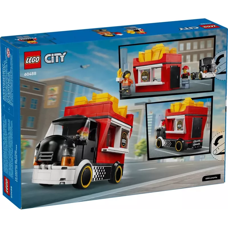 LEGO CITY 60488 Food Truck de Batatas Fritas