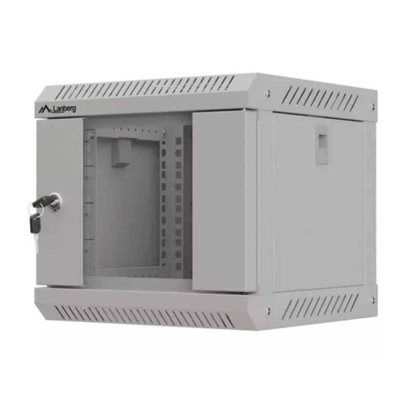 Rack de parede Lanberg WF11-3304-10S 4U cinzento capacidade 30 kg