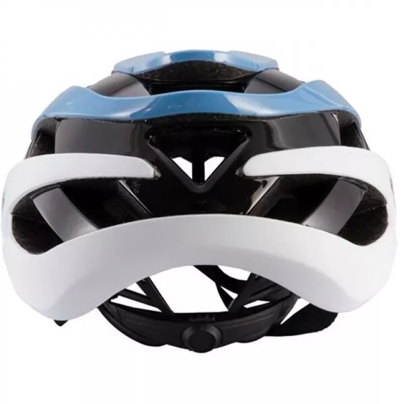 ROCKBROS capacete de bicicleta ajustável M 55-58 cm azul-branco