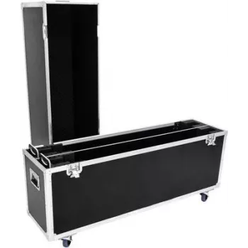 Roadinger flightcase para LCD ZL60 — dimensões 390 x 1490 x 1075 mm