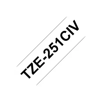 Fita de laminagem Brother TZ-251 Fita para etiquetas