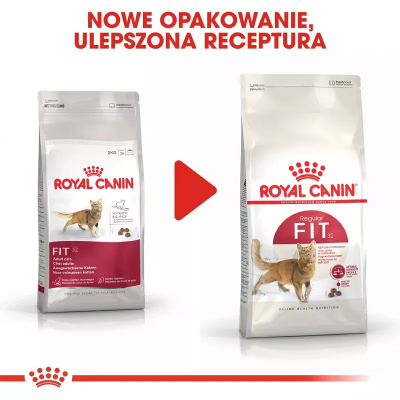 Royal Canin Feline Fit 2 kg Ração seca para gatos adultos