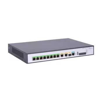 Hewlett Packard Enterprise HPE FlexNetwork MSR958X - Router 8-Port-Switch - 1GbE - portas WAN: 6 - Wi-Fi - montagem em rack (S0P11A)