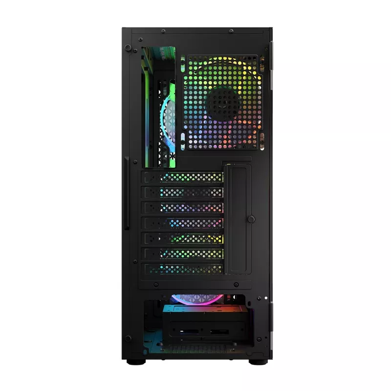Caixa Logic ARAMIS ARGB MINIDI USB 3.0 preto