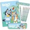 Conjunto de papelaria 12 peças Bluey