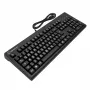 Teclado mecânico LogicKeyboard XL-Print White on preto TITAN DE PC — Layout alemão