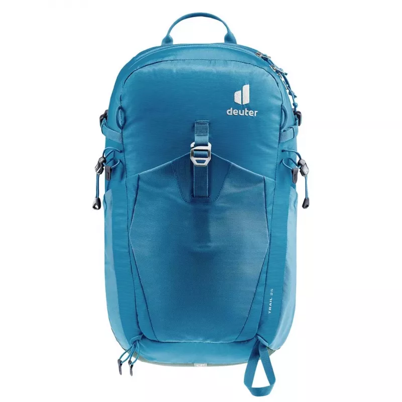 Mochila DEUTER Trail 25 mochila de caminhada diária, 25 L, poliéster, capa de chuva, cinto de cintura