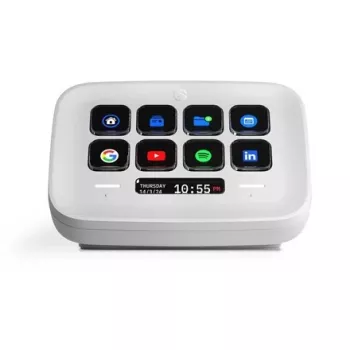 Stream Deck Neo Elgato controlador programável de 10 teclas branco