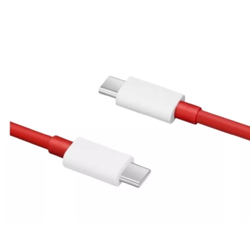 Cabo USB Type-C para USB Type-C (12A) 1 m vermelho