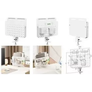 LogiLink Organizador de placa perfurada/Combinação com fixação por aperto (PB0106)