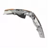 Fiskars 1062938 faca universal preta, laranja faca de lâminas trapezoidais