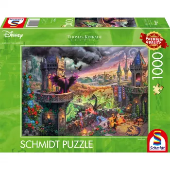 Thomas Kinkade Studios: Maleficent, puzzle 1000 peças