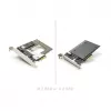 Placa adaptadora M.2 / U.2 interna DELOCK 90854 — PCIe 4.0 (Host: PCIe, saídas: M.2 Key M 110 mm, U.2)