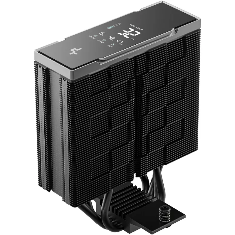 Arrefecedor de ar DeepCool AK400 G2 Digital NYX — ventoinha de 120 mm, pressão máx. de ar 3.33 mmH2O, 92×132×156 mm, preto