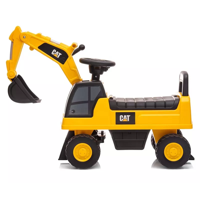 Escavadora de deslize milly mally 5298 – escavadora de deslize para criança com design realista e construção estável