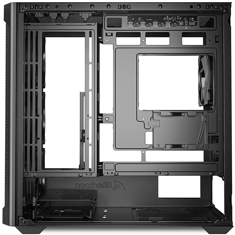 Sharkoon MK4W RGB Strip Micro Tower preto