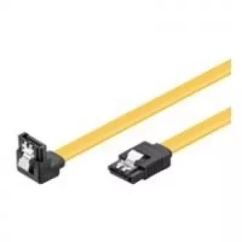 Cabo S-ATA para HDD Wentronic Goobay, 0,7 m - S-ATA L-Type > L-Type 90° (95022)