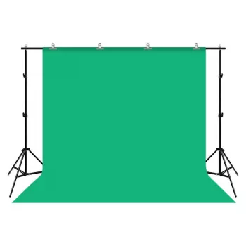 Conjunto de fundo fotográfico Puluz 2x3m/tripé + 3 fundos fotográficos PKT5205