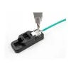 Conjunto Keystone LSA DeLOCK RJ45 RJ11 Cat.6 preto suporte de clipe
