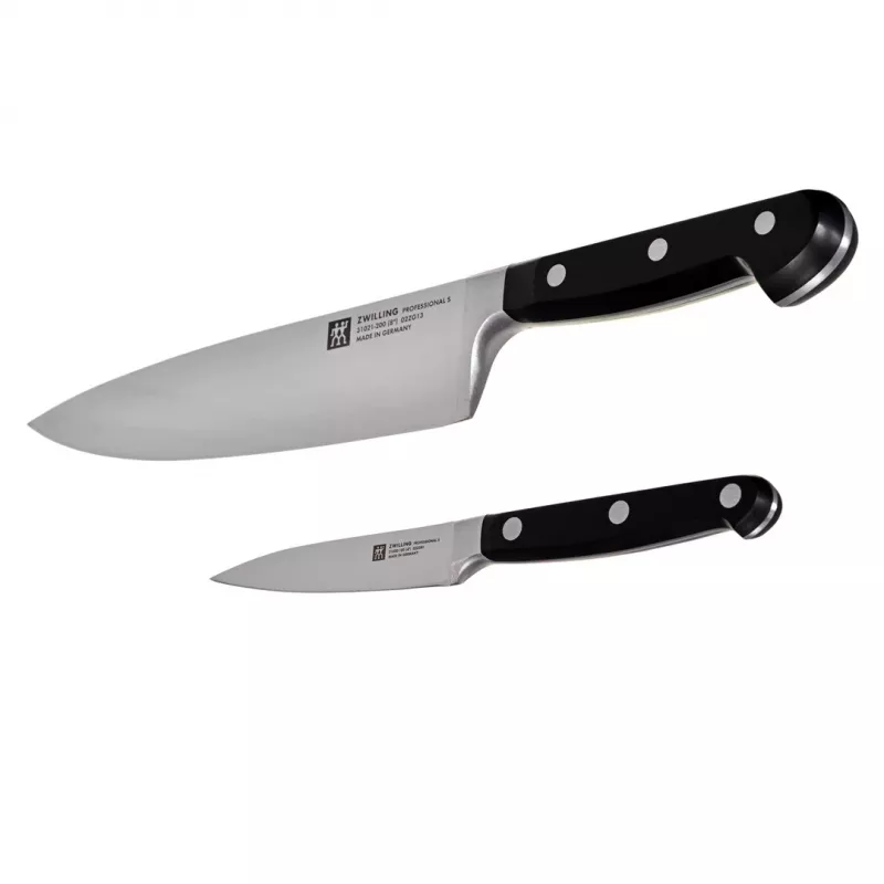 Zwilling Professional S conjunto de 2 facas, aço inoxidável, 35645-000-0