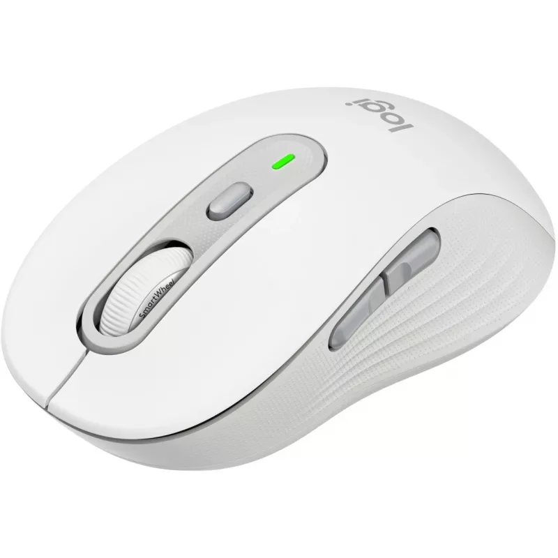 Teclado e rato Logitech MK950 Signature Slim incluindo Office RF Wireless + Bluetooth QWERTZ alemão graphite branco