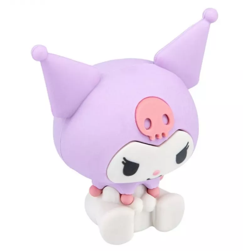 Borracha Paladone Kuromi Chunky borracha novidade PP14533KUR, borracha em forma de personagem, tamanho colecionável