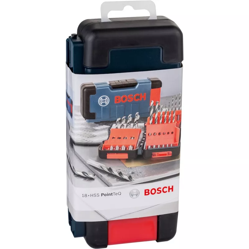 Conjunto de brocas helicoidais Bosch HSS PointTeQ 2608577350