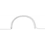 Cabo espiral Bachmann H05VV-F 3G1.5mm² L branco liso cortado - cabo (BM0010712)