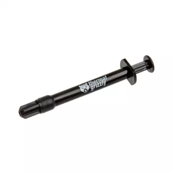 Thermal Grizzly | Pasta térmica Conductonaut 1g | Universal | Condutividade térmica: 73 W/mK; Viscosidade: 0,0021 Pas; Densidade: 6,24 g/cm³; Temperatura: -10 °C / +140 °C; Conteúdo: 1g