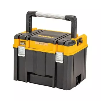 Mala funda DeWalt DWST83343-1 TSTAK 2.0, policarbonato, preto/amarelo, 440x333x323 mm