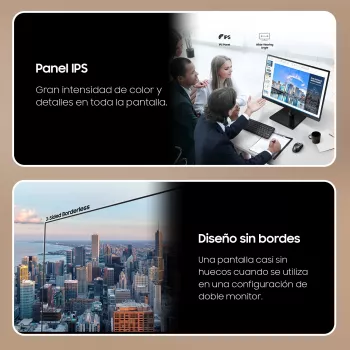 Monitor de computador Samsung S27D304GAU 68,6 cm (27 inch) 1920 x 1080 pixels Full HD LED preto