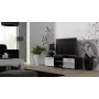 Suporte de TV Cama SOHO 140 preto/branco brilhante