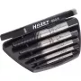 Conjunto de extratores de parafusos Hazet 840/5 para parafusos e pernos danificados M3–M18