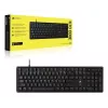 Teclado gaming Corsair K70 USB preto mecânico tamanho completo 104 teclas